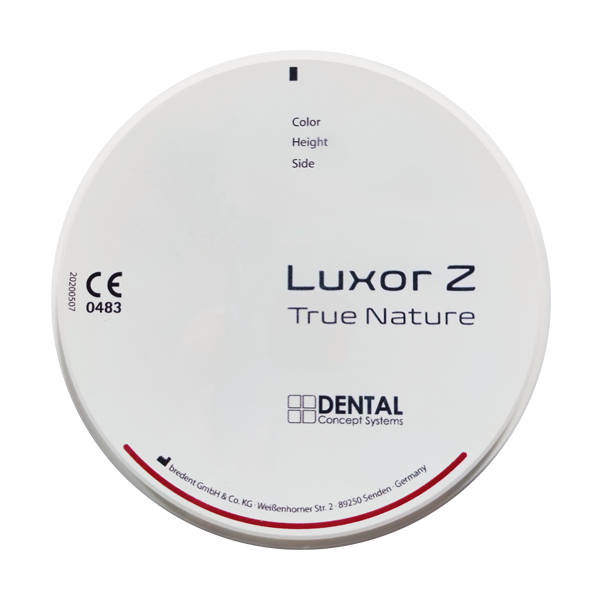 Disco de Circonio Luxor Z True Nature BREDENT D.C.S.